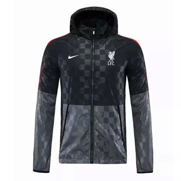 Rompevientos Liverpool 2021 2022 Negro Gris